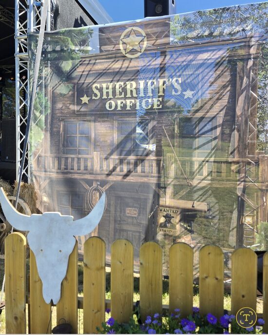 Banneris "Sheriff's office"